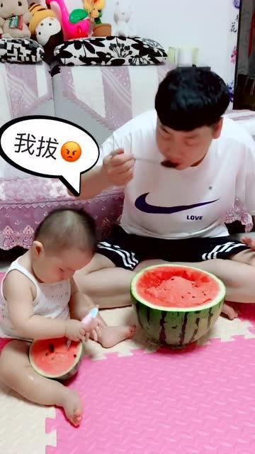 小瓜给宝宝吃,温馨亲子食育记